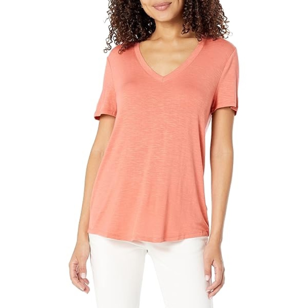Women’s Gap Large orange V neck tee